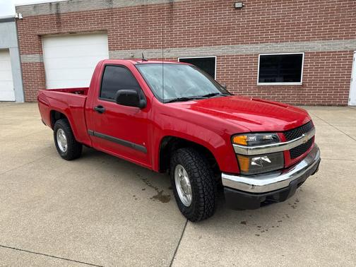 RED 2008 Chevrolet Colorado LT