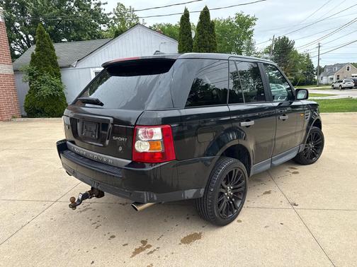 Java Black 2007 Land Rover Range Rover Sport Supercharged