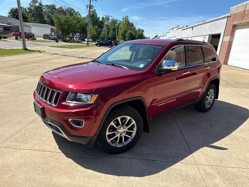 Deep Cherry Red Crystal Pearlcoat 2014 Jeep Grand Cherokee Limited