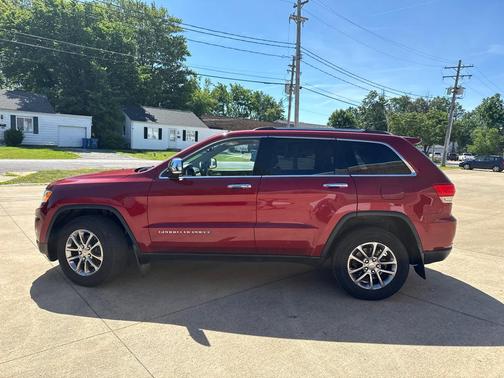 Deep Cherry Red Crystal Pearlcoat 2014 Jeep Grand Cherokee Limited