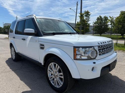 WHITE 2012 Land Rover LR4 Base