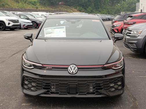 Black Metallic 2026 Volkswagen Golf GTI 2.0T SE DSG