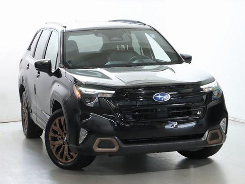 Crystal Black Silica 2025 Subaru Forester Sport