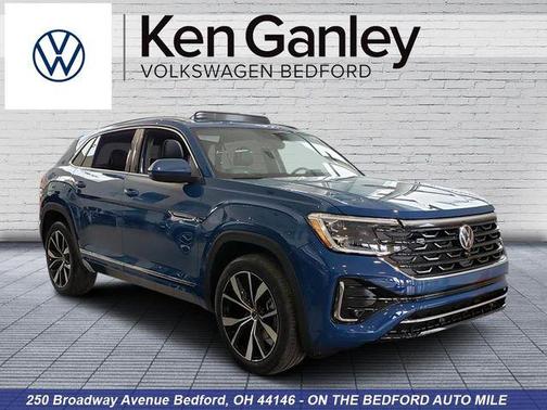 Blue Metallic 2026 Volkswagen Atlas Cross Sport 2.0T SEL Premium