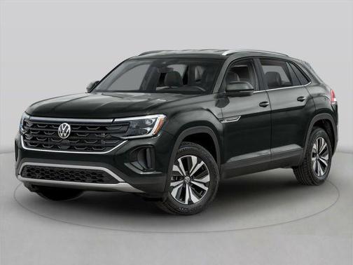 Opal White 2026 Volkswagen Atlas Cross Sport 2.0T SE w/Technology 4MOTION