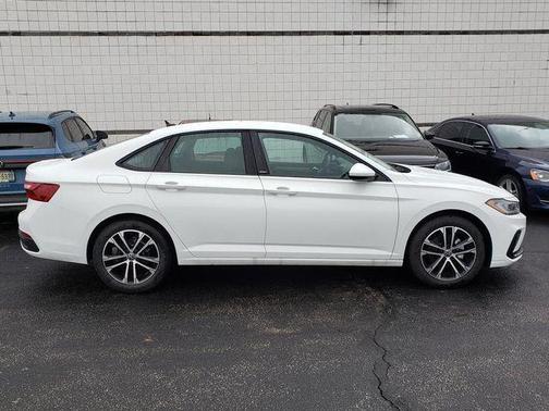 Pure White 2026 Volkswagen Jetta 1.4T S