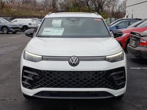 White 2026 Volkswagen Tiguan 2.0T SE R-Line Black