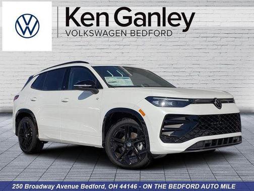 Opal White 2026 Volkswagen Tiguan 2.0T SE R-Line Black