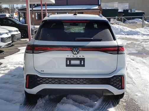 Opal White 2026 Volkswagen Tiguan 2.0T SE R-Line Black