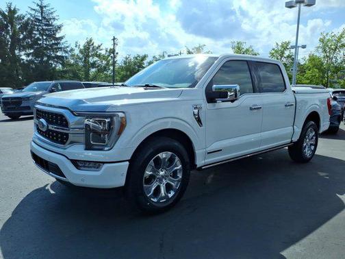 Star White Metallic Tri-Coat 2022 Ford F-150 Platinum
