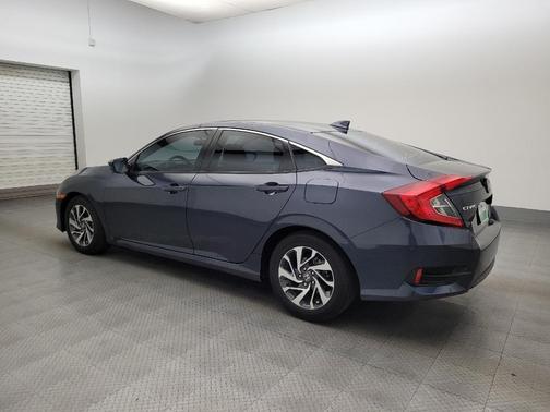 Blue 2017 Honda Civic EX