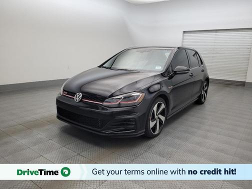 Deep Black Pearl 2019 Volkswagen Golf GTI 2.0T S 4-Door