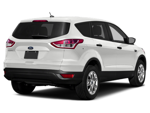 White Platinum Metallic Tri-Coat 2015 Ford Escape Titanium