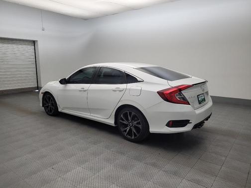 Platinum White Pearl 2020 Honda Civic Sport