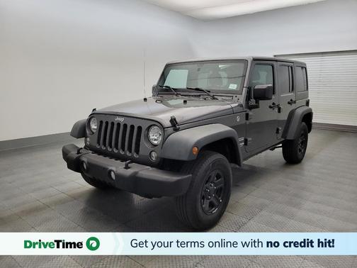 Granite Crystal Metallic Clearcoat 2018 Jeep Wrangler JK Unlimited Sport