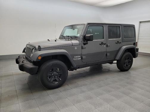 Granite Crystal Metallic Clearcoat 2018 Jeep Wrangler JK Unlimited Sport