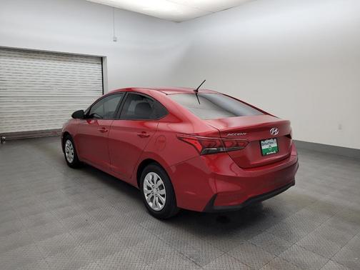 Pomegranate Red 2021 Hyundai Accent SE