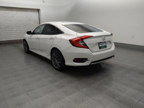 Platinum White Pearl 2020 Honda Civic LX