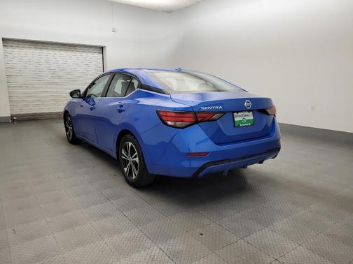 Electric Blue Metallic 2023 Nissan Sentra SV