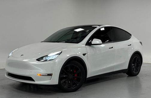 White 2020 Tesla Model Y Performance