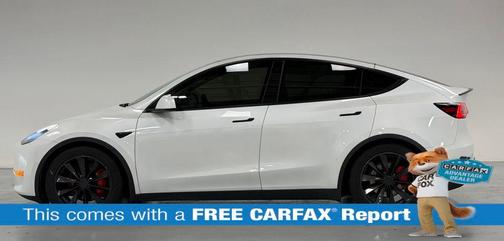 White 2020 Tesla Model Y Performance