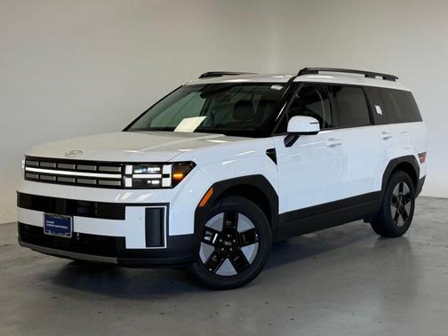 White 2026 Hyundai SANTA FE HEV SEL