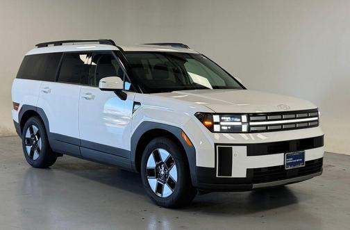 White 2026 Hyundai SANTA FE HEV SEL