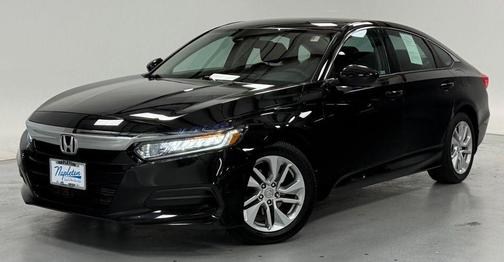 Black 2019 Honda Accord LX