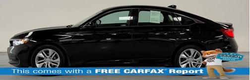 Black 2019 Honda Accord LX