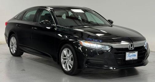 Black 2019 Honda Accord LX