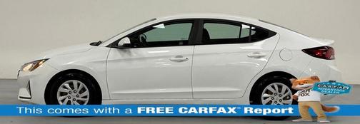 Quartz White Pearl 2019 Hyundai ELANTRA SE