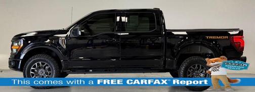Black Metallic 2024 Ford F-150 Tremor