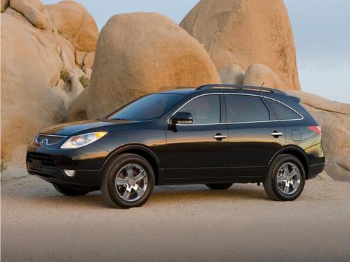 Black Noir Pearl Mica 2011 Hyundai Veracruz Limited