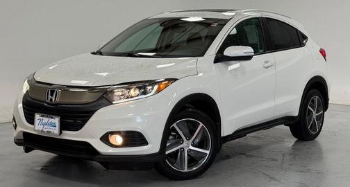 White 2021 Honda HR-V EX-L