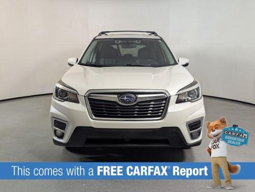 Crystal White Pearl 2019 Subaru Forester Limited