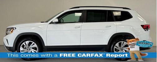 Pure White 2023 Volkswagen Atlas 2.0T SE