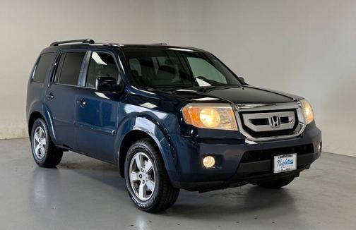 Blue 2009 Honda Pilot EX