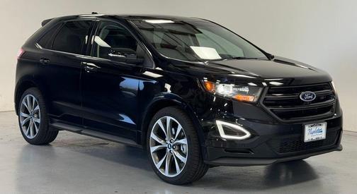 Shadow Black 2017 Ford Edge Sport