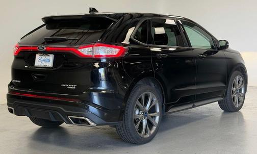 Shadow Black 2017 Ford Edge Sport