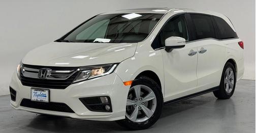 White 2019 Honda Odyssey EX-L