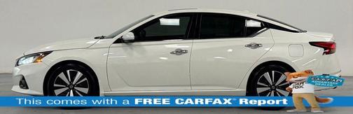 White 2021 Nissan Altima 2.5 SL