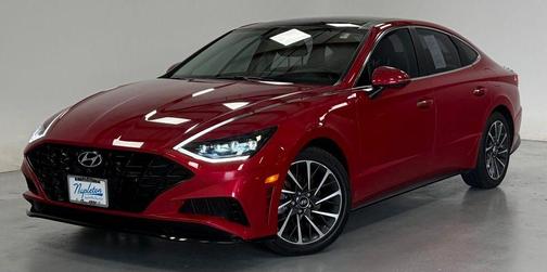 Calypso Red 2020 Hyundai SONATA Limited