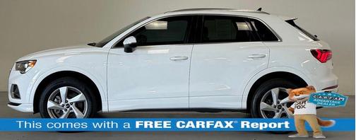 Ibis White 2022 Audi Q3 40 Premium