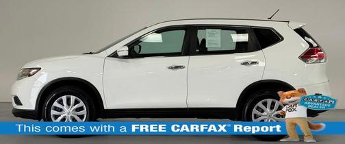 Glacier White 2015 Nissan Rogue S