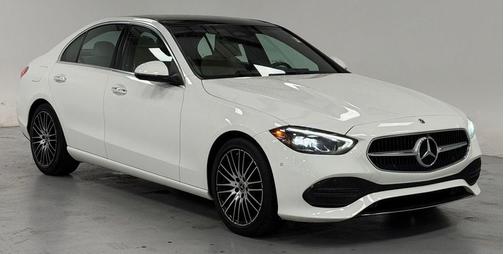 White 2022 Mercedes-Benz C-Class C 300 4MATIC