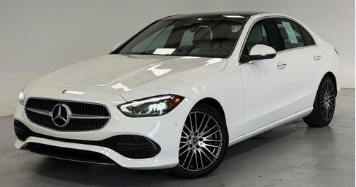 White 2022 Mercedes-Benz C-Class C 300 4MATIC