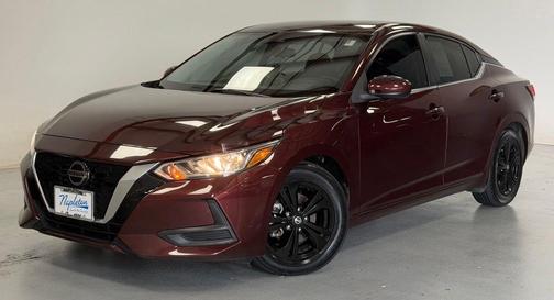 Rosewood Metallic 2021 Nissan Sentra SV