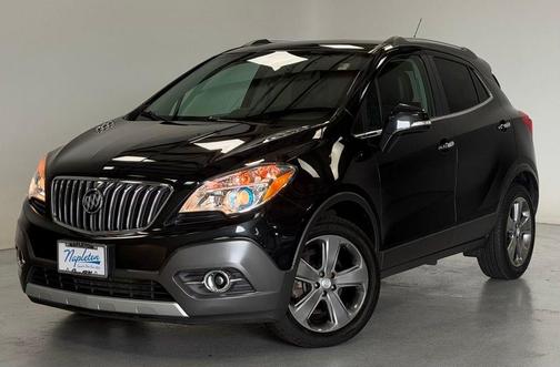 Carbon Black Metallic 2014 Buick Encore Leather