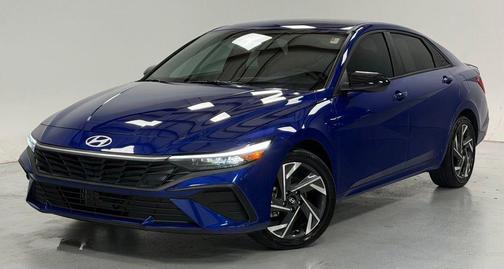 Intense Blue 2025 Hyundai ELANTRA HEV SEL