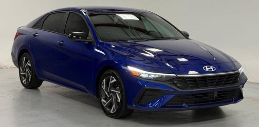 Intense Blue 2025 Hyundai ELANTRA HEV SEL